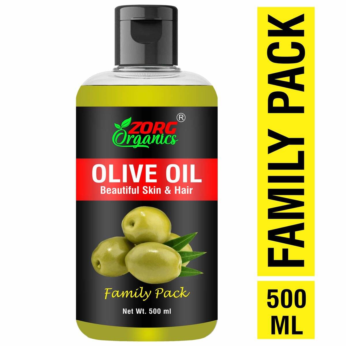     			Zorg Organics Anti Dandruff Olive Oil 500 ml ( Pack of 1 )