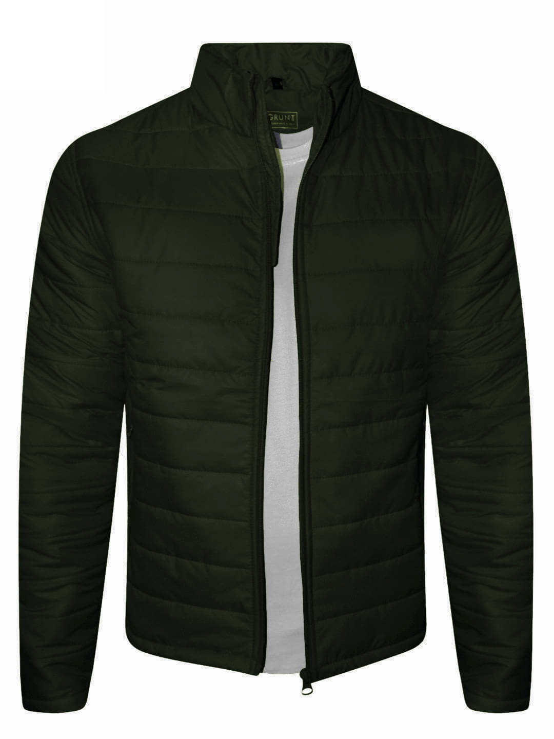 nikline Polyester Men's Puffer Jacket - Green ( Pack of 1 )     			nikline Polyester Men's Puffer Jacket - Green ( Pack of 1 )