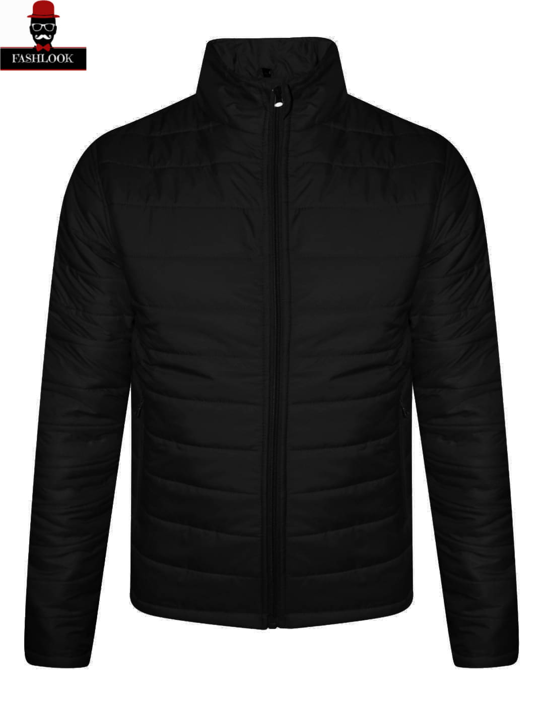 nikline Polyester Men's Puffer Jacket - Black ( Pack of 1 )     			nikline Polyester Men's Puffer Jacket - Black ( Pack of 1 )