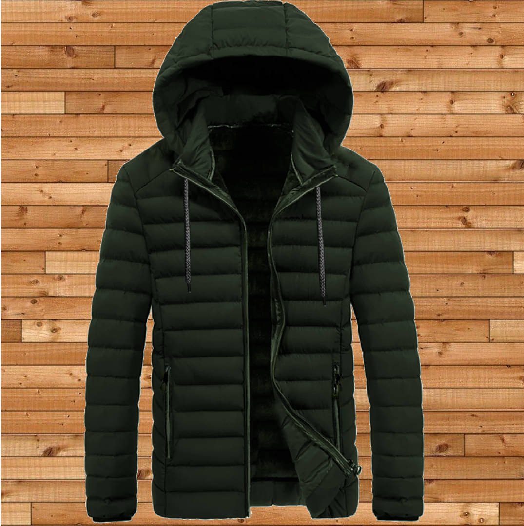 nikline Polyester Men's Puffer Jacket - Green ( Pack of 1 ) nikline Polyester Men's Puffer Jacket - Green ( Pack of 1 )