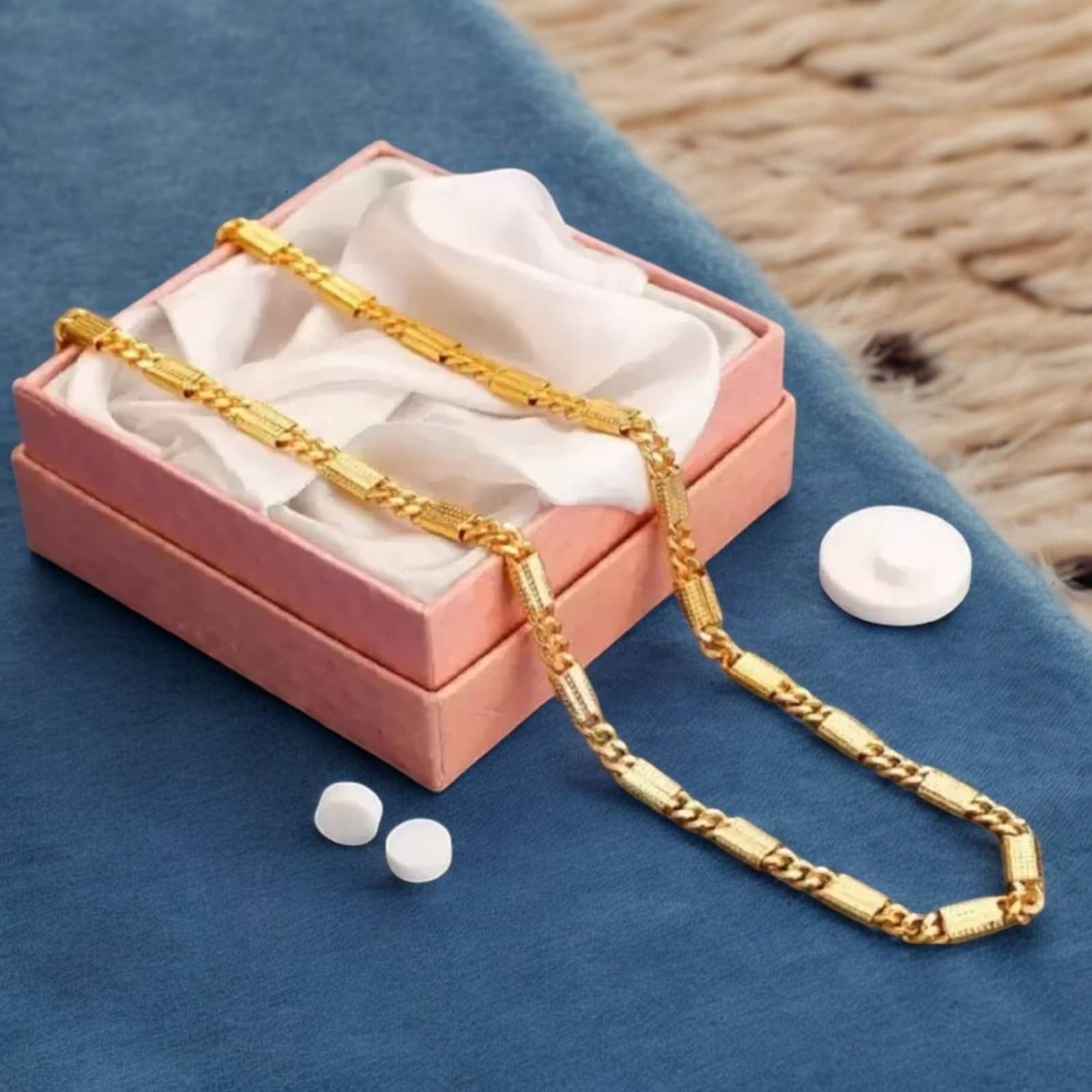 AKLINA Gold Plated Chain ( Set of 1 )