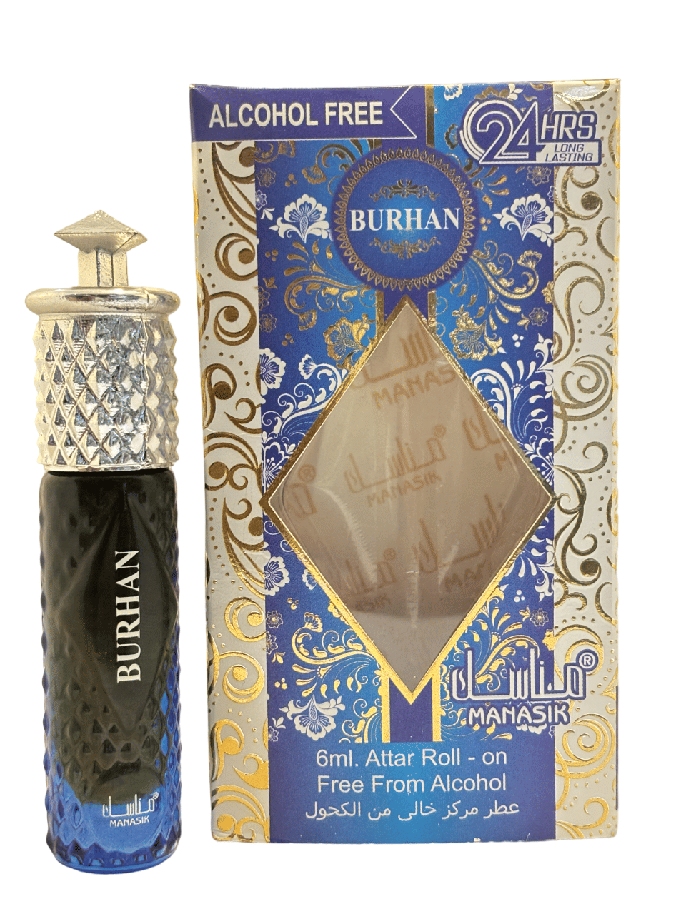 BURHAN Premium Alcohol-Free Attar Roll-on, 6ml