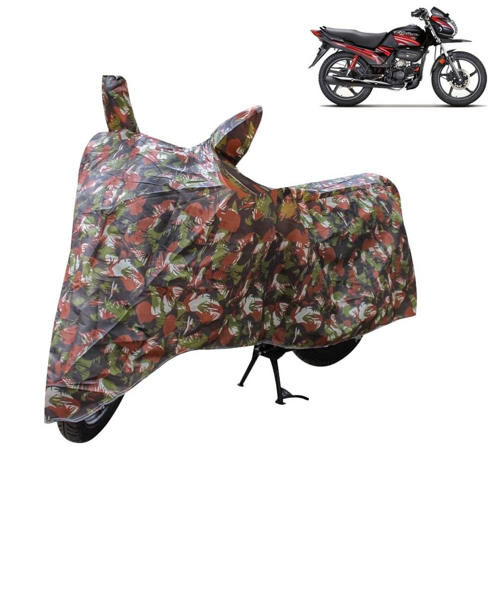 CARNEST Bike Body Cover for Hero Passion X Pro ( Pack of 1 ) , Jungle CARNEST Bike Body Cover for Hero Passion X Pro ( Pack of 1 ) , Jungle