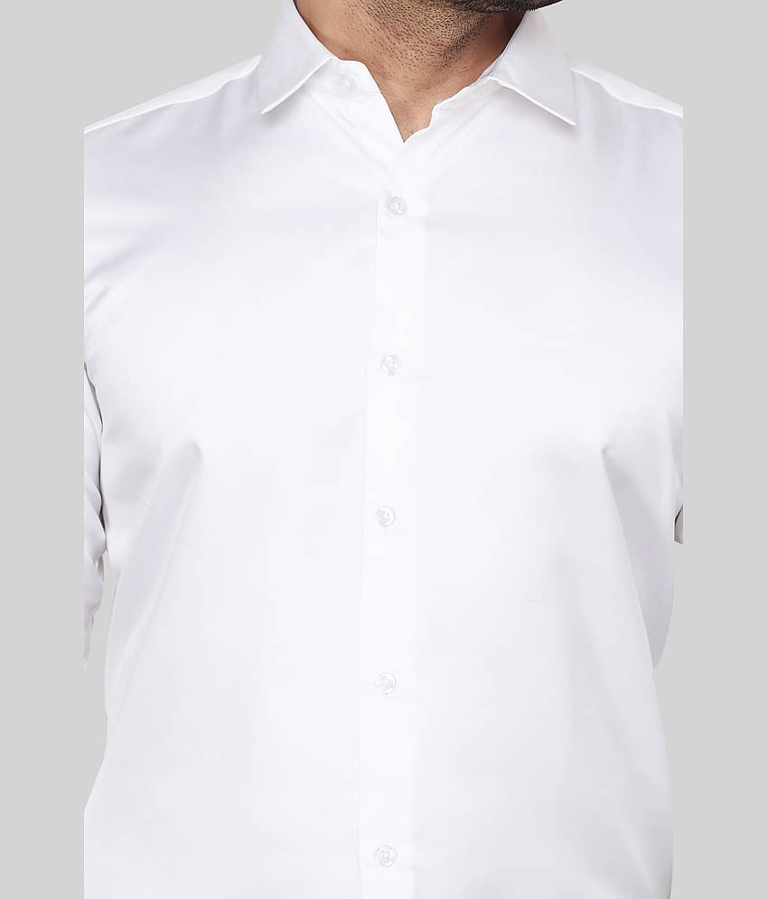 Comey Satin Slim Fit Solids Full Sleeves Men's Casual Shirt - Green ( Pack of 1 )