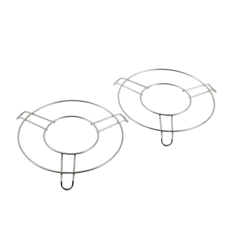     			Dynore Round Trivets 2 Pcs Stainless Steel Trivet 2 Pcs