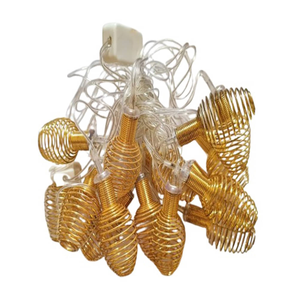     			EKRAJ Gold 3Mtr String Light ( Pack of 1 )
