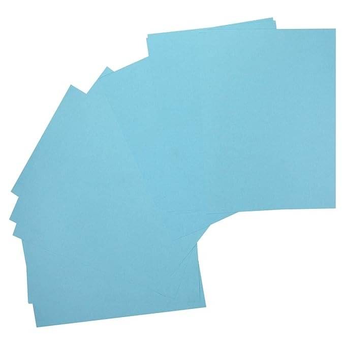     			Freedy A4 Color Paper 40 Sheets (Blue) Premium Colour 180 GSM Pack for Copy Printing, DIY Art & Craft, Projects, Decoration, Other Office Printing.