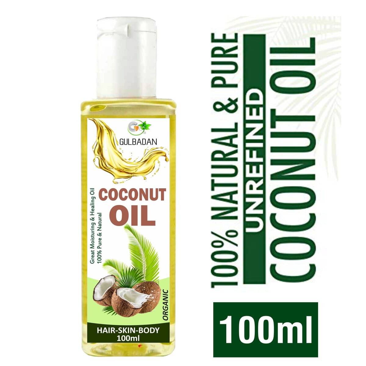GULBADAN Anti Hair Fall Coconut Oil 100 ml ( Pack of 1 ) GULBADAN Anti Hair Fall Coconut Oil 100 ml ( Pack of 1 )