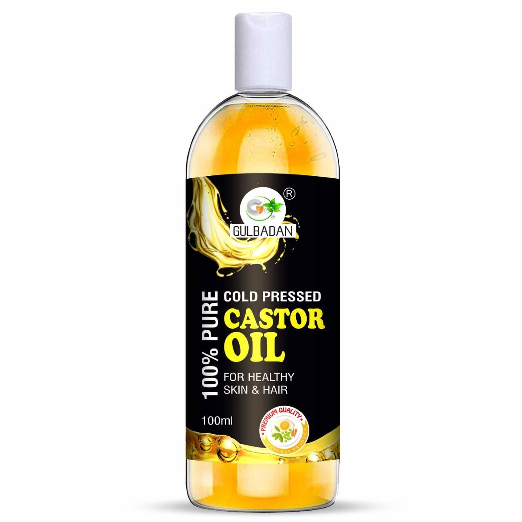 GULBADAN Hair Growth Castor Oil 100 ml ( Pack of 1 )
