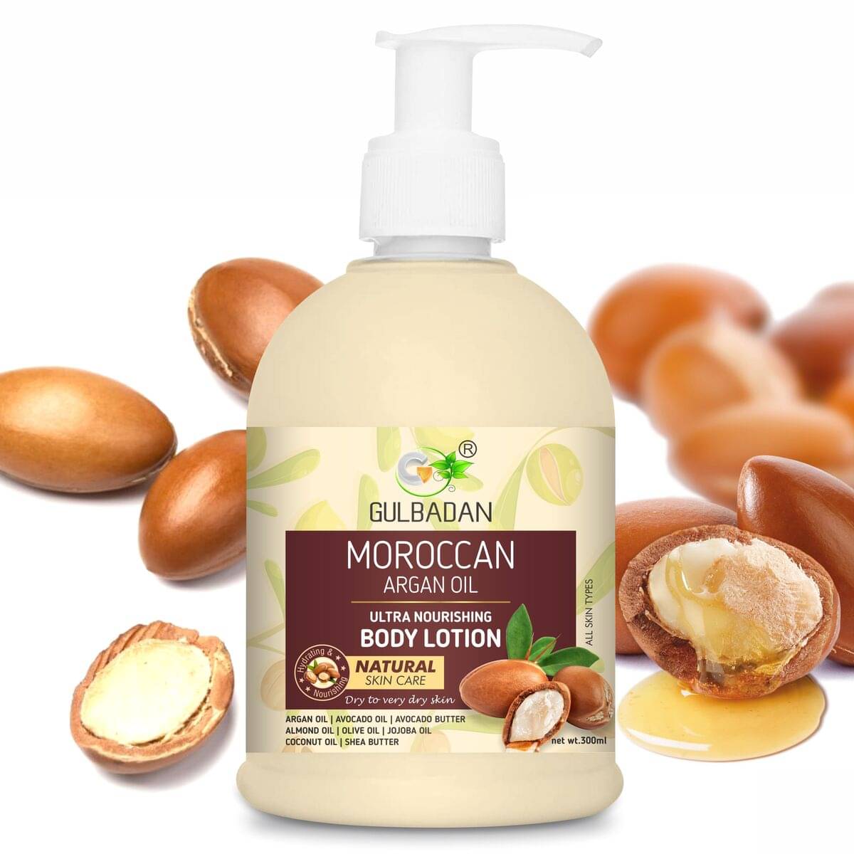 GULBADAN Nourishment Lotion For Combination Skin 300 ml ( Single Pack ) GULBADAN Nourishment Lotion For Combination Skin 300 ml ( Single Pack )