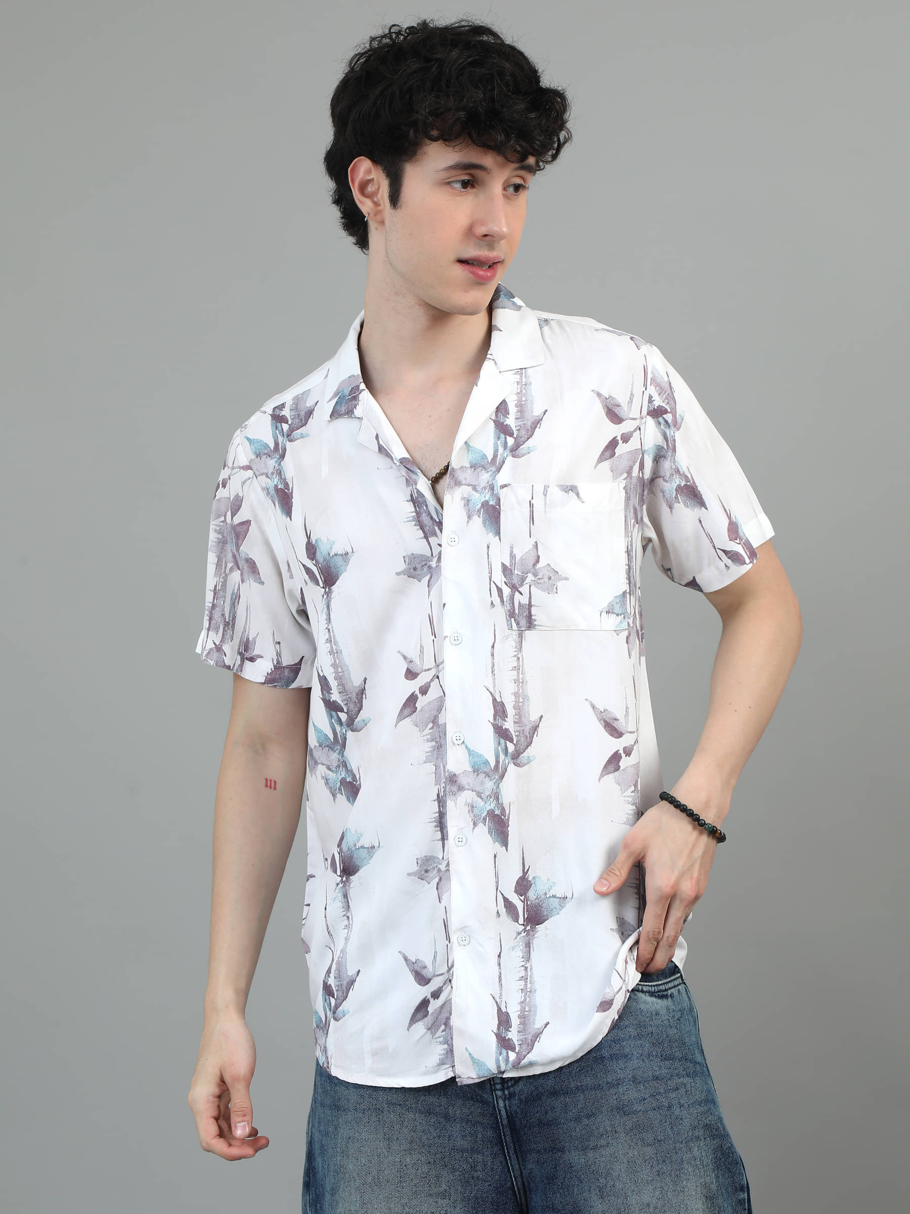 HETIERS Rayon Regular Fit Printed Half Sleeves Men's Casual Shirt - Maroon ( Pack of 1 ) HETIERS Rayon Regular Fit Printed Half Sleeves Men's Casual Shirt - Maroon ( Pack of 1 )