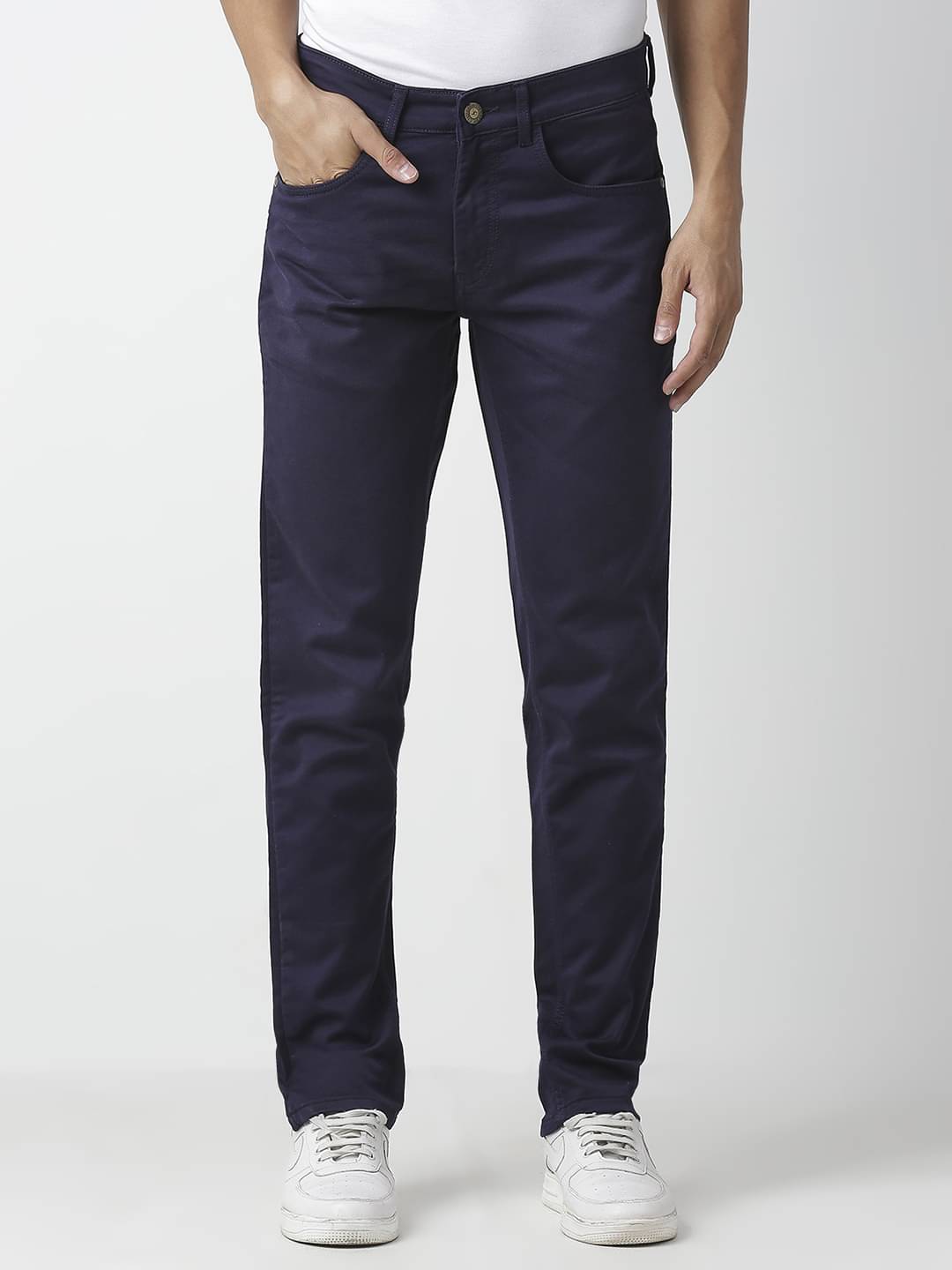 HJ HASASI Regular Fit Basic Men's Jeans - Blue ( Pack of 1 ) HJ HASASI Regular Fit Basic Men's Jeans - Blue ( Pack of 1 )