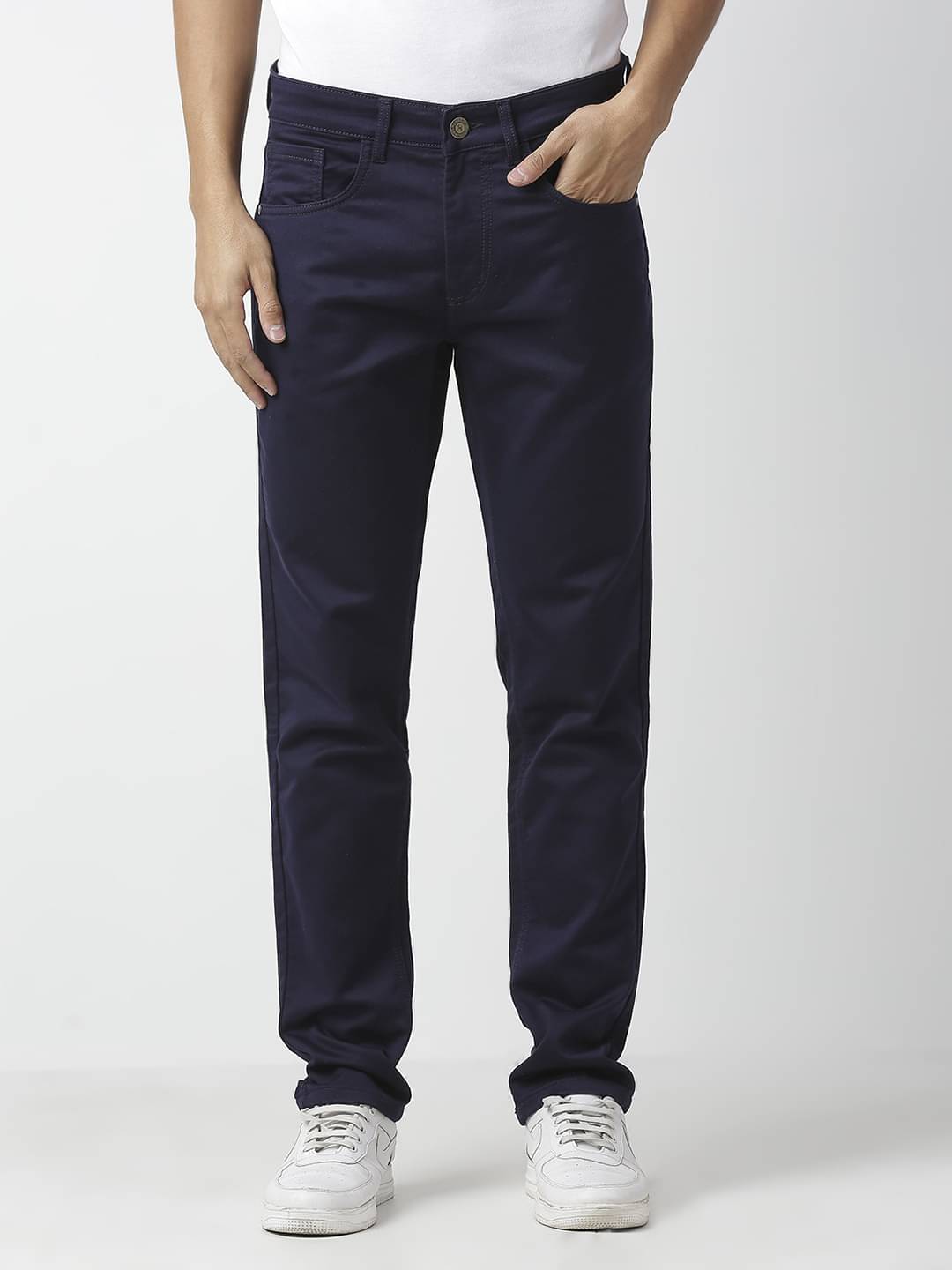 HJ HASASI Regular Fit Basic Men's Jeans - Indigo Blue ( Pack of 1 ) HJ HASASI Regular Fit Basic Men's Jeans - Indigo Blue ( Pack of 1 )