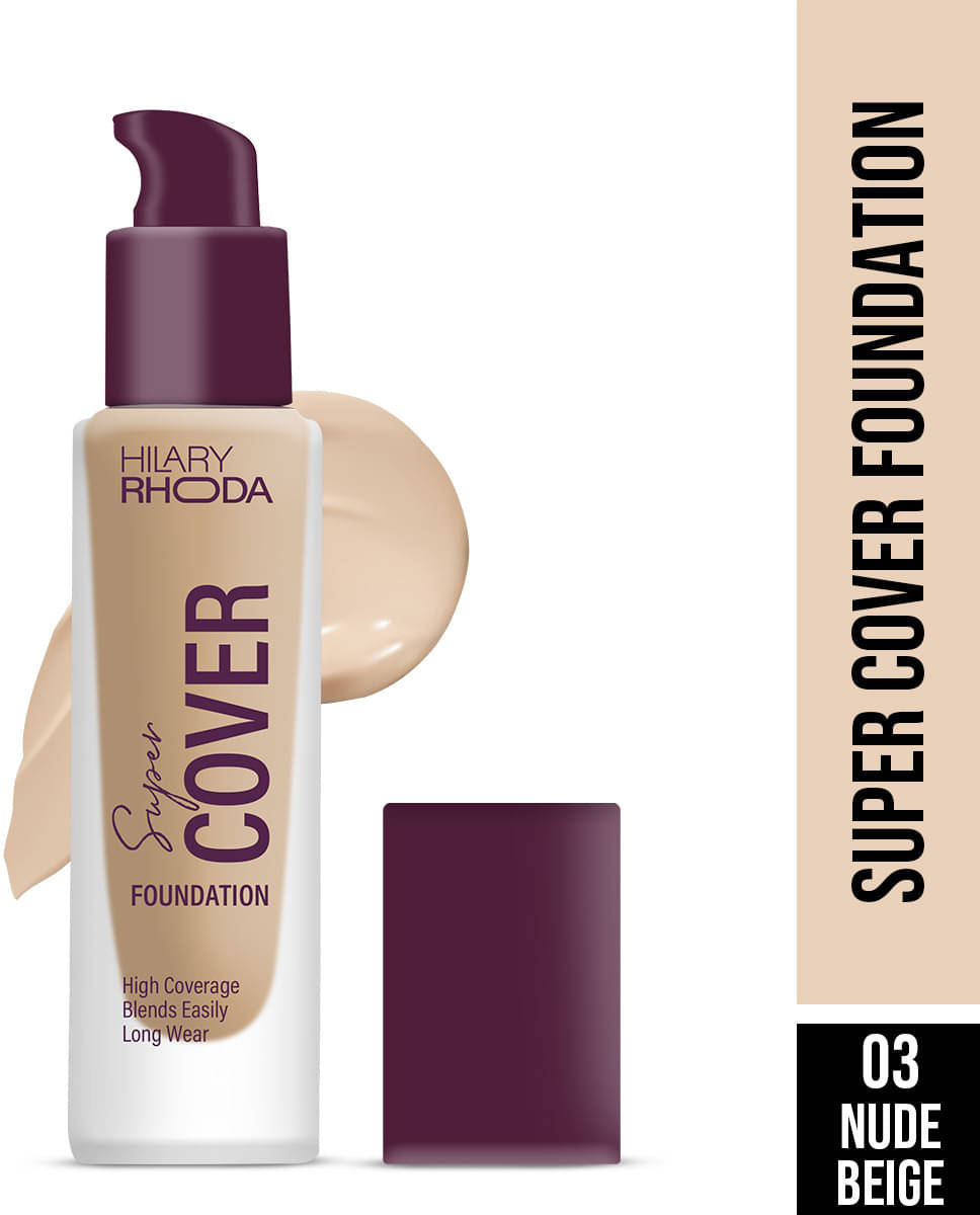     			Hilary Rhoda Matte Liquid For All Skin Types Skin Ivory Foundation Pack of 1