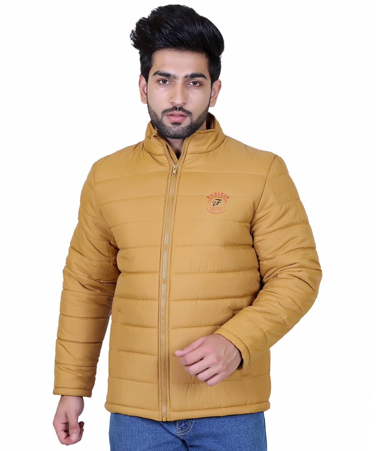 IF-INDIAN FORT Polyester Men's Quilted & Bomber Jacket - Red ( Pack of 1 ) - Jackets & Coats | Buy online on ZillyBuy