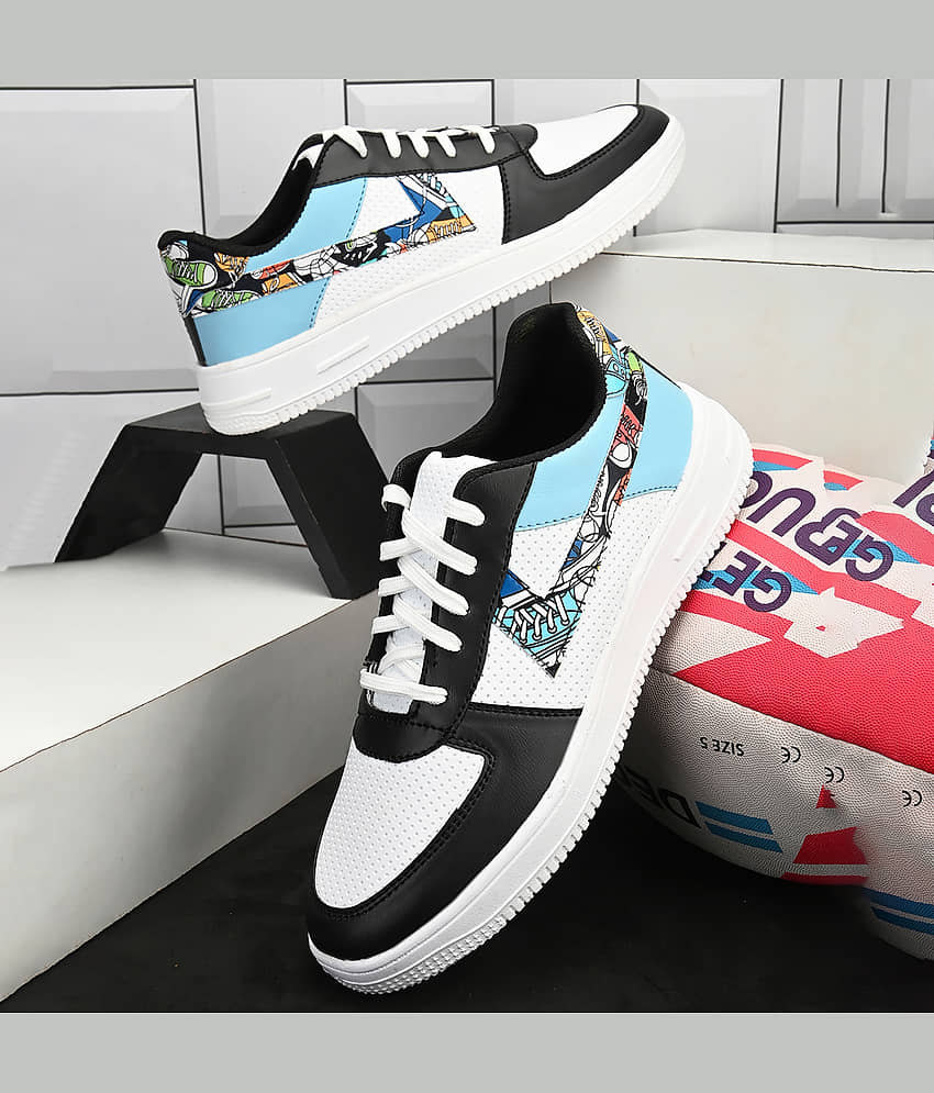 John Karsun D2-1019 White Men's Sneakers - Casual Shoes | Buy online on ZillyBuy