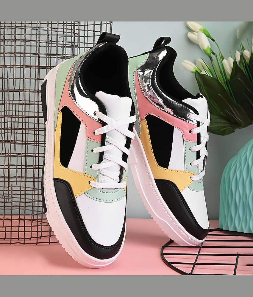 John Karsun D2-P4 White Men's Sneakers - Casual Shoes | Buy online on ZillyBuy