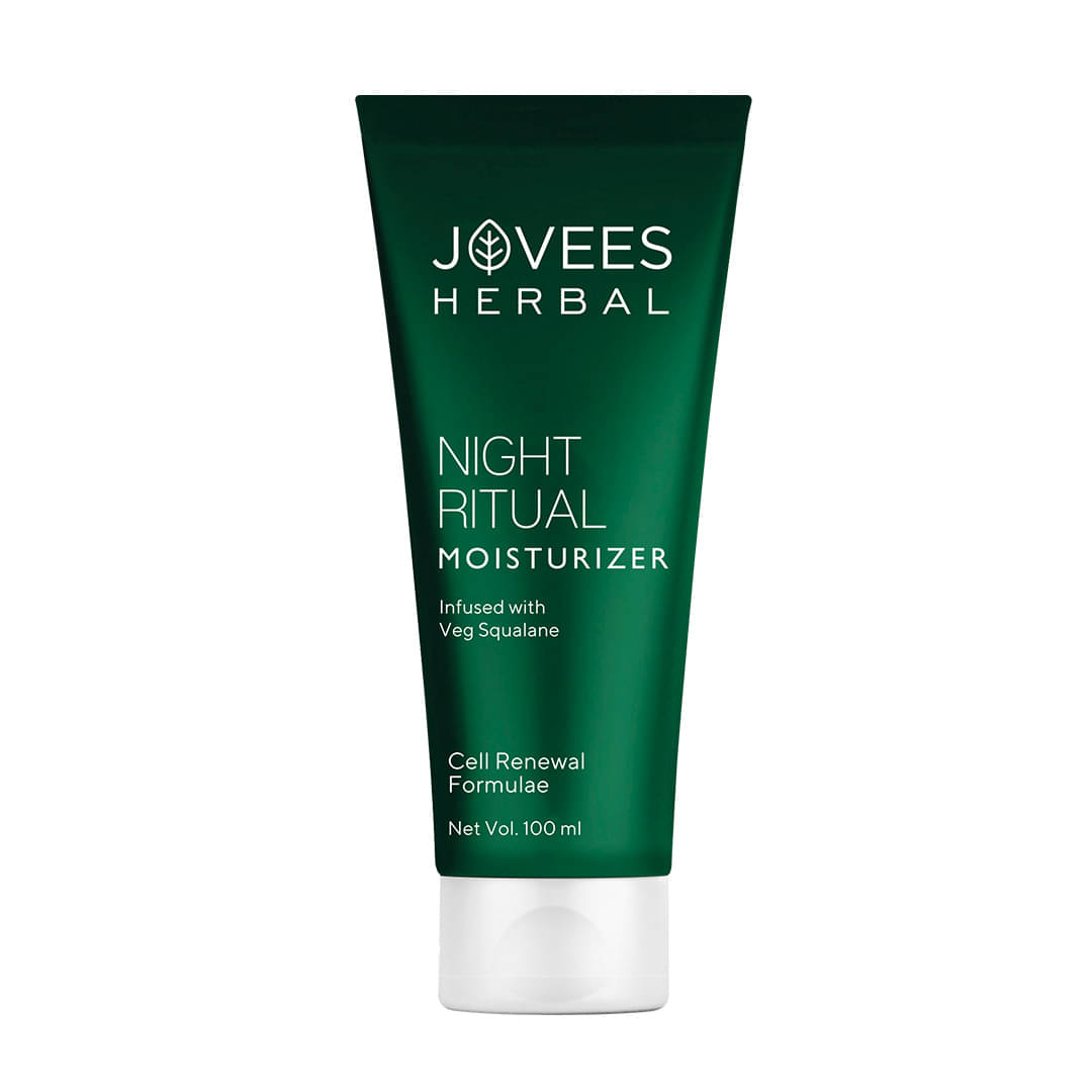 Jovees Herbal Night Ritual Moisturizer For Skin Renewal All Skin Types 100ml (Pack of 1) Jovees Herbal Night Ritual Moisturizer For Skin Renewal All Skin Types 100ml (Pack of 1)