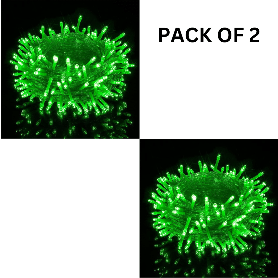     			Kadio Green 15M String Light ( Pack of 2 )