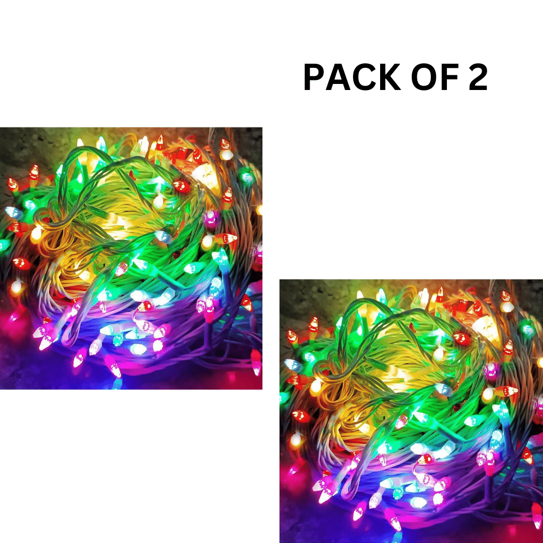     			Kadio Multicolor 28M String Light ( Pack of 2 )