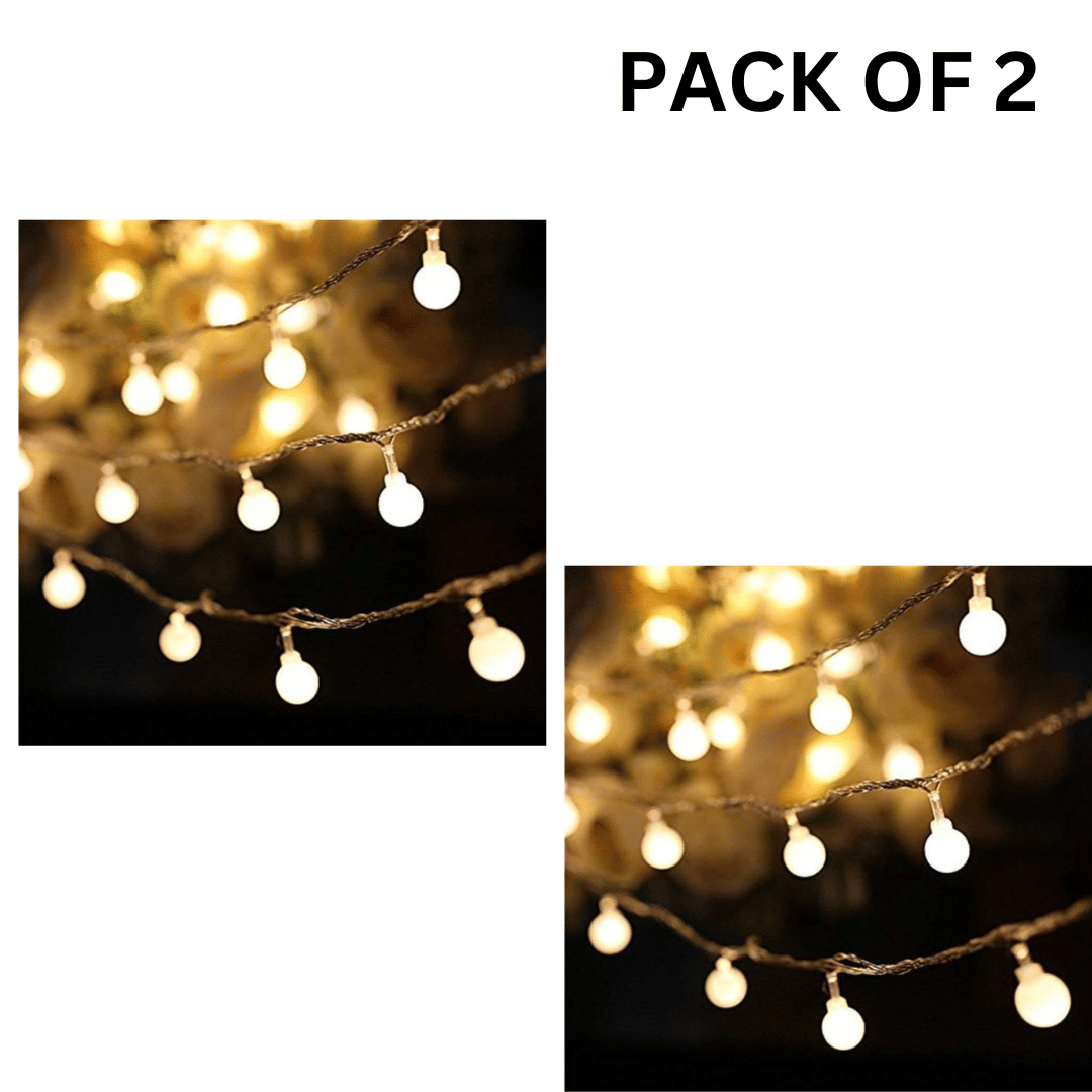     			Kadio Yellow 5M String Light ( Pack of 2 )