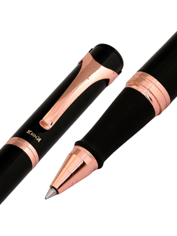 Krink Metal Roller Ball Pens with Blue Refill ( Pack of 1 ) - Stationery | Buy online on ZillyBuy