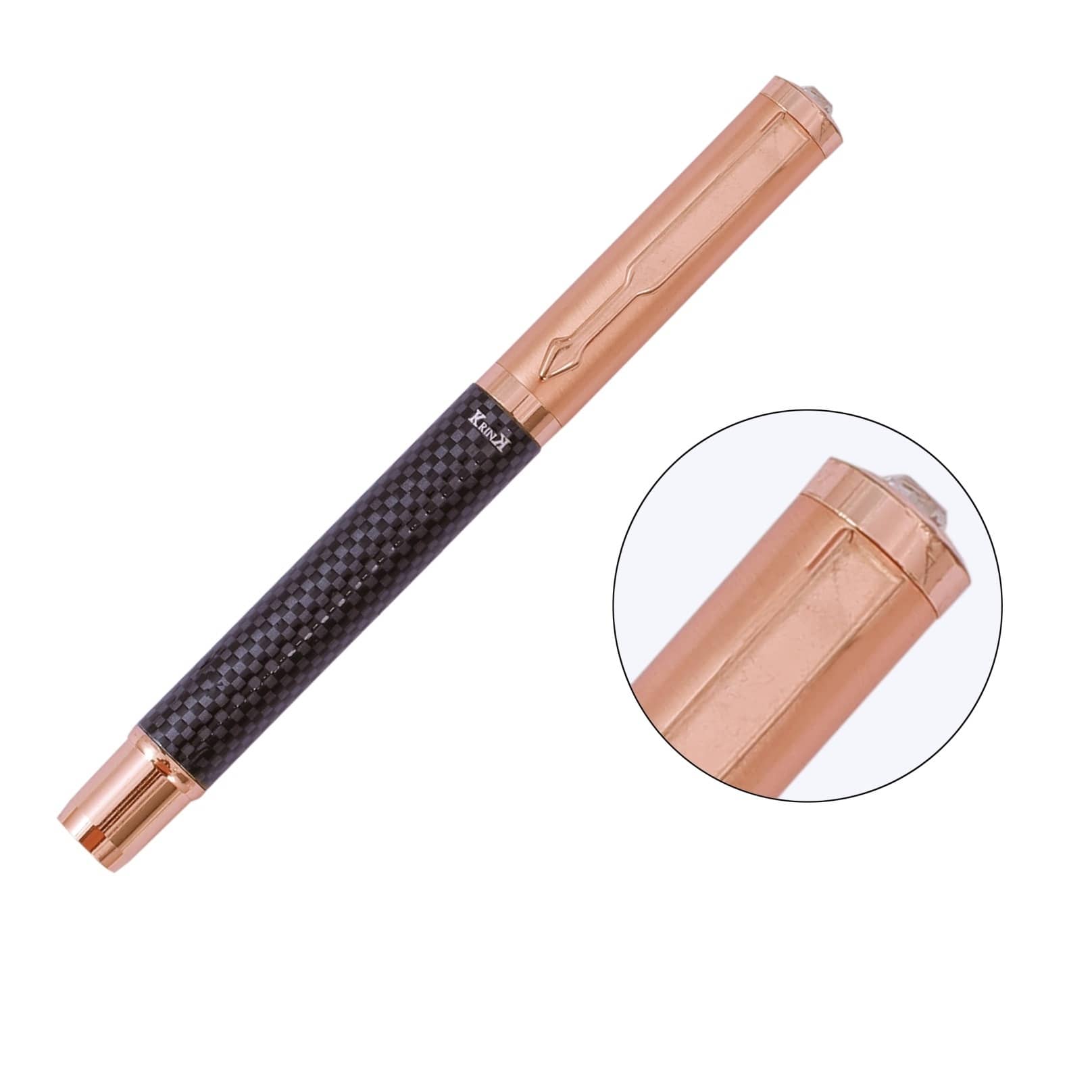 Krink Metal Roller Ball Pens with Blue Refill ( Pack of 1 ) - Stationery | Buy online on ZillyBuy
