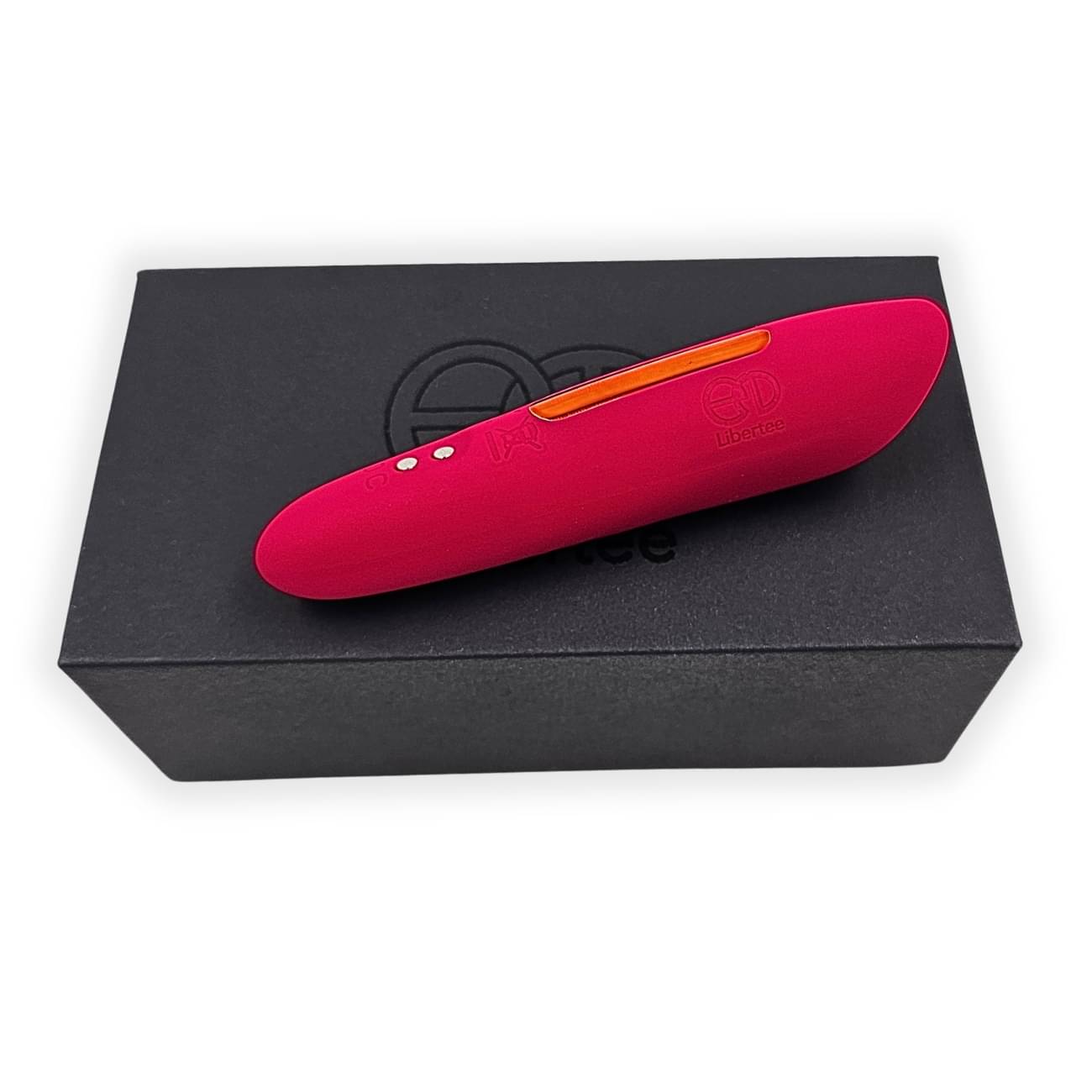     			Libertee Dia Mini Rouge Portable Manual Massager