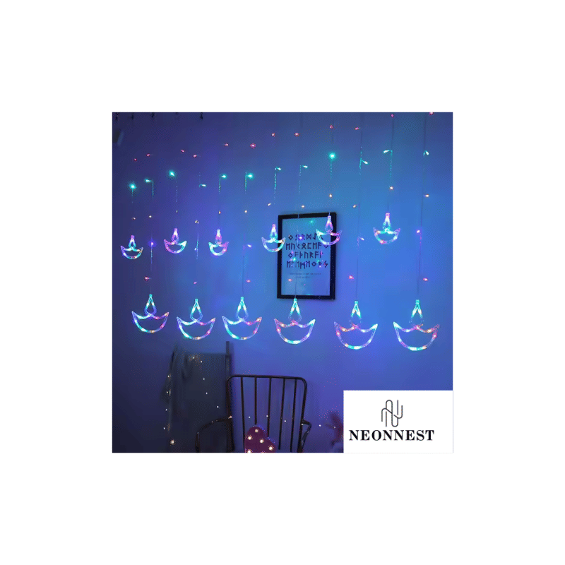     			Neonnest Multicolor 3.5M Electric Diya ( Pack of 1 )