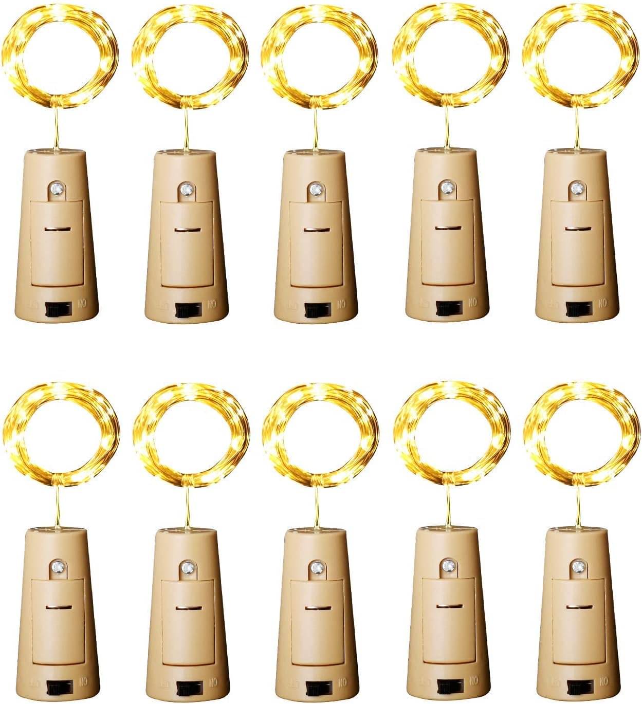     			PRANSUNITA Other LED 10 Pack Fairy / String Lights Waterproof Battery ( Pack of 10 )