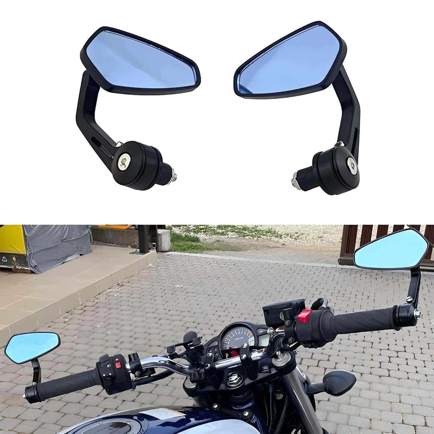     			PURE BIKING Mirror For Two Wheelers