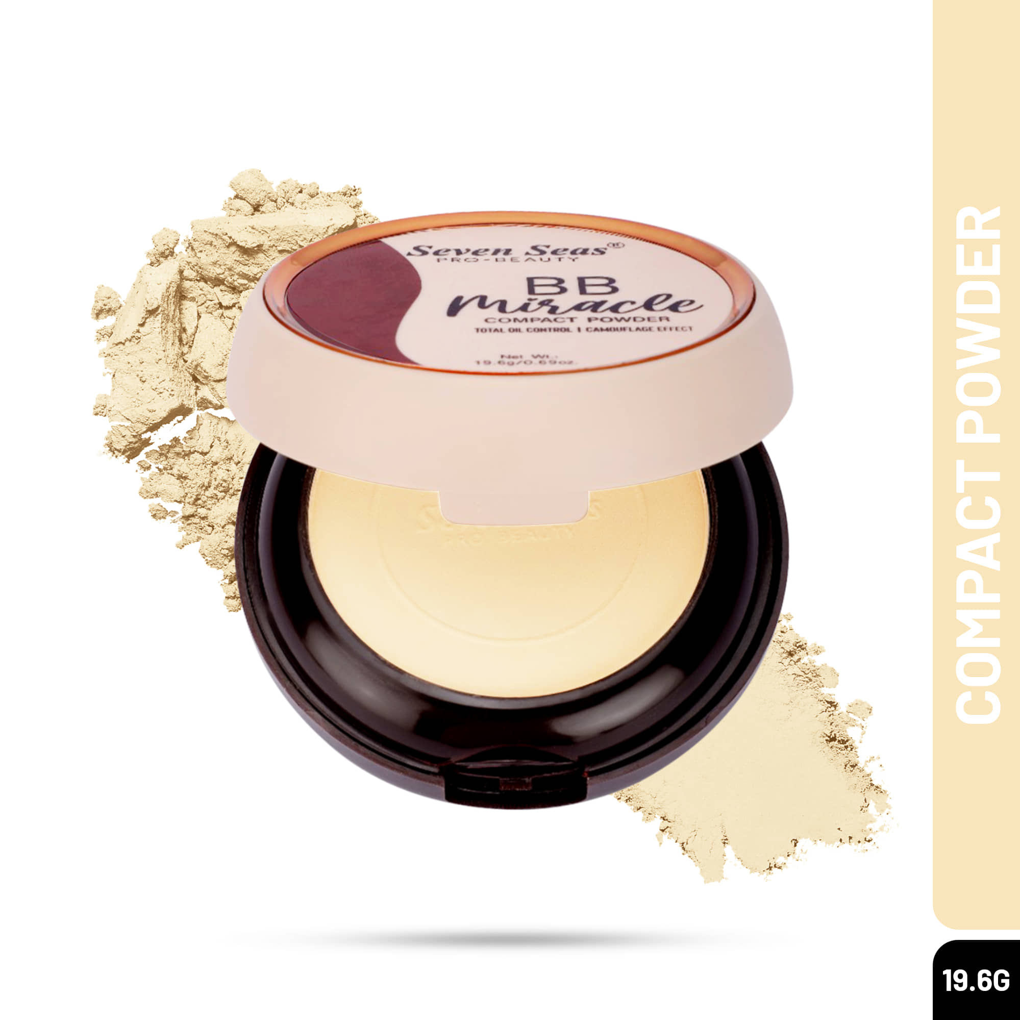 Seven Seas Pressed Powder Nude Nude 19 g