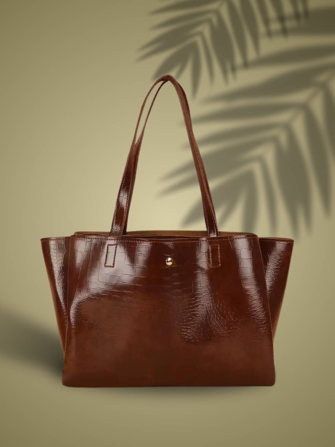     			TCRAZY Shoulder Bag PU Set of 1 ( Brown )