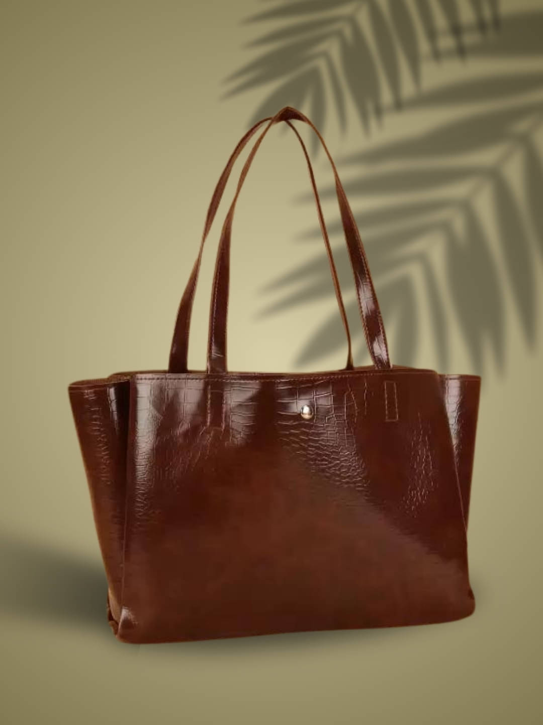     			TCRAZY Shoulder Bag PU Set of 1 ( Brown )