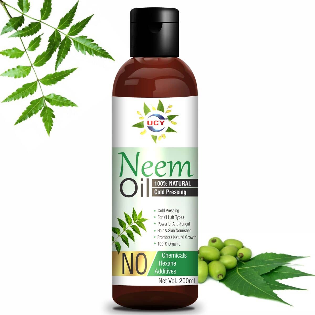 UCY Anti Dandruff Neem Oil 200 ml ( Pack of 1 )