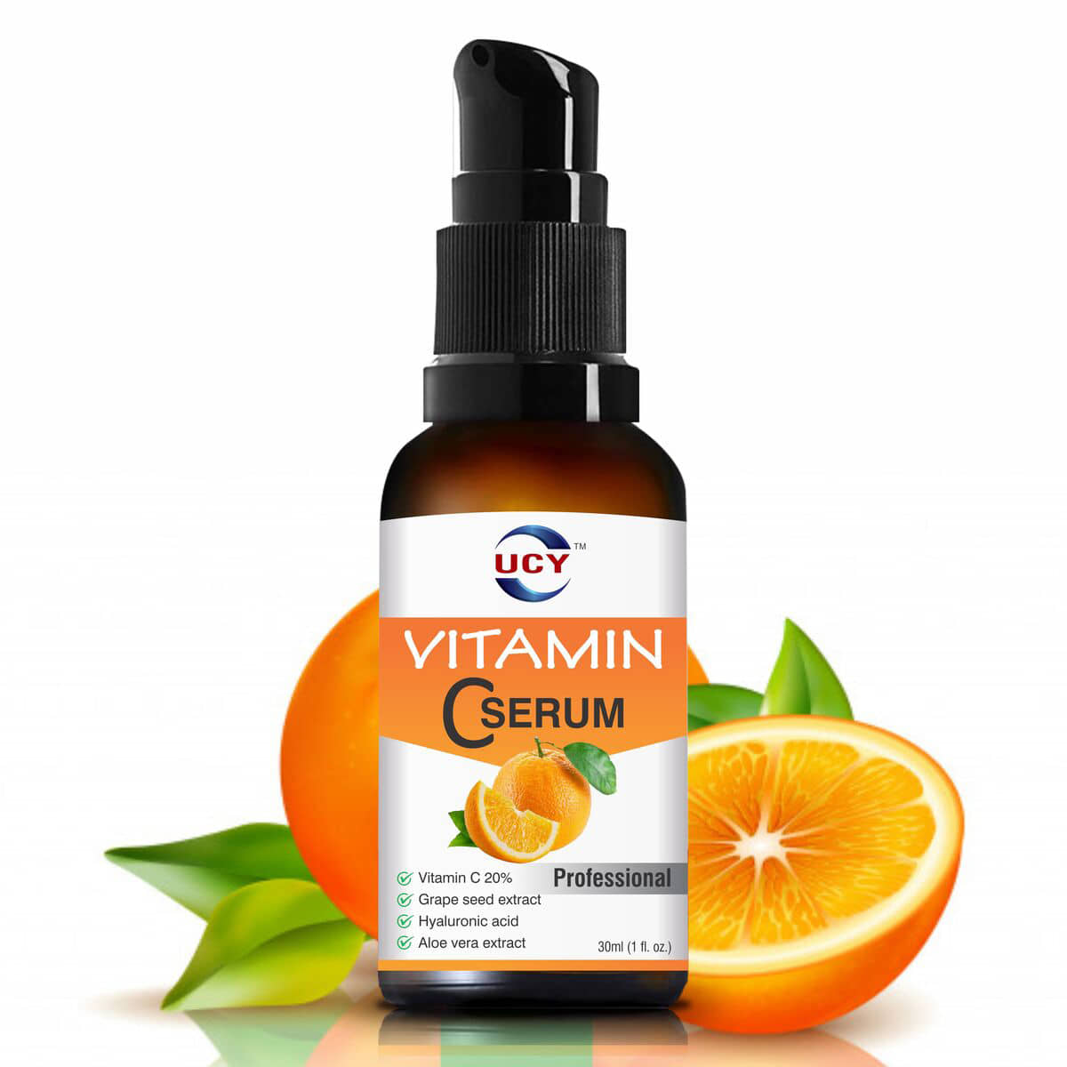 UCY Face Serum Vitamin C Fairness For All Skin Type ( Pack of 1 )