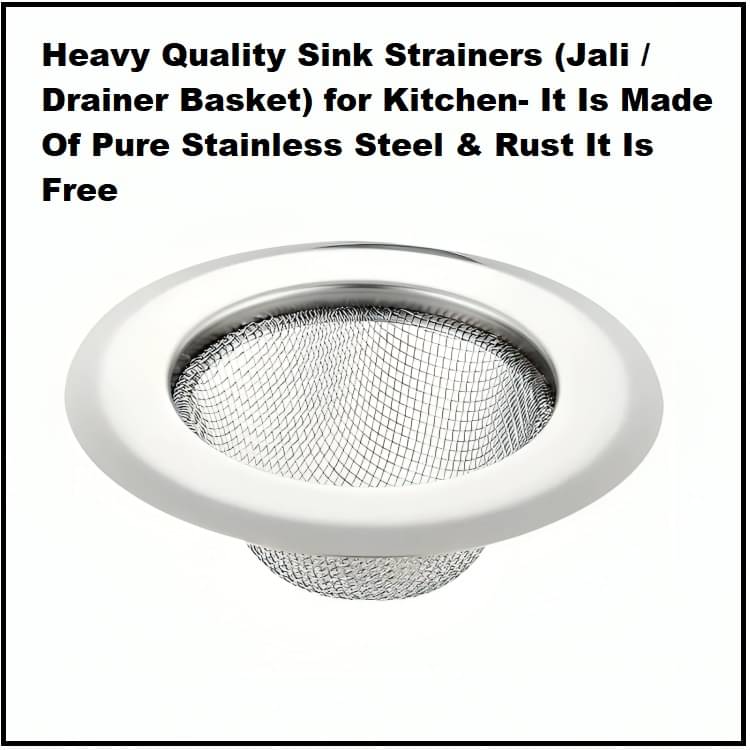     			Drain Cover Kitchen Sink Plug Strainer Hole Cover (Pack of 1)
