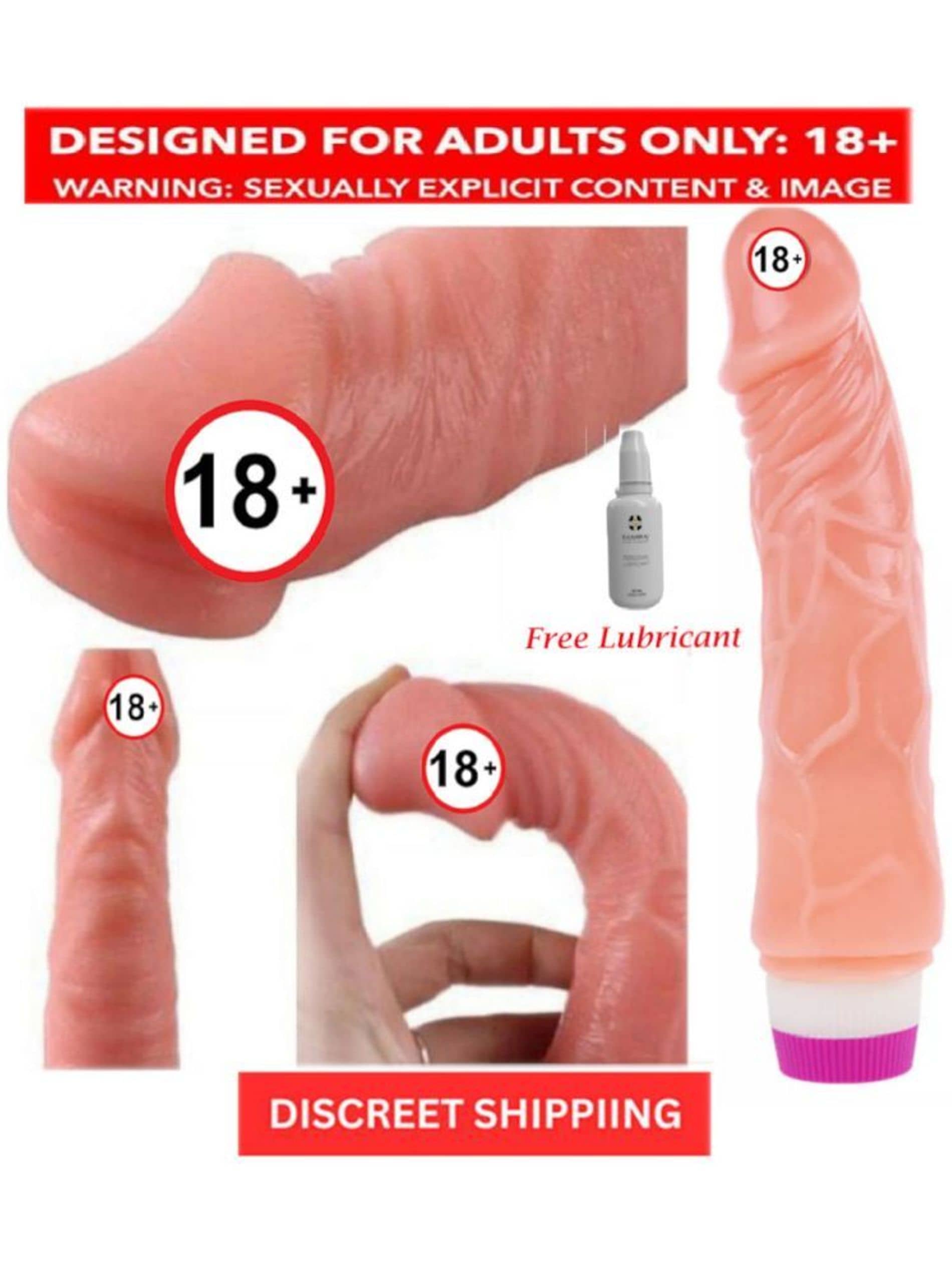 8.75 Inch Dildo Vibrating G Sp ot Clit Vibrator, Realistic Penis Sex Toy Couples. Perfect Gifts-PREMIUM DILDO