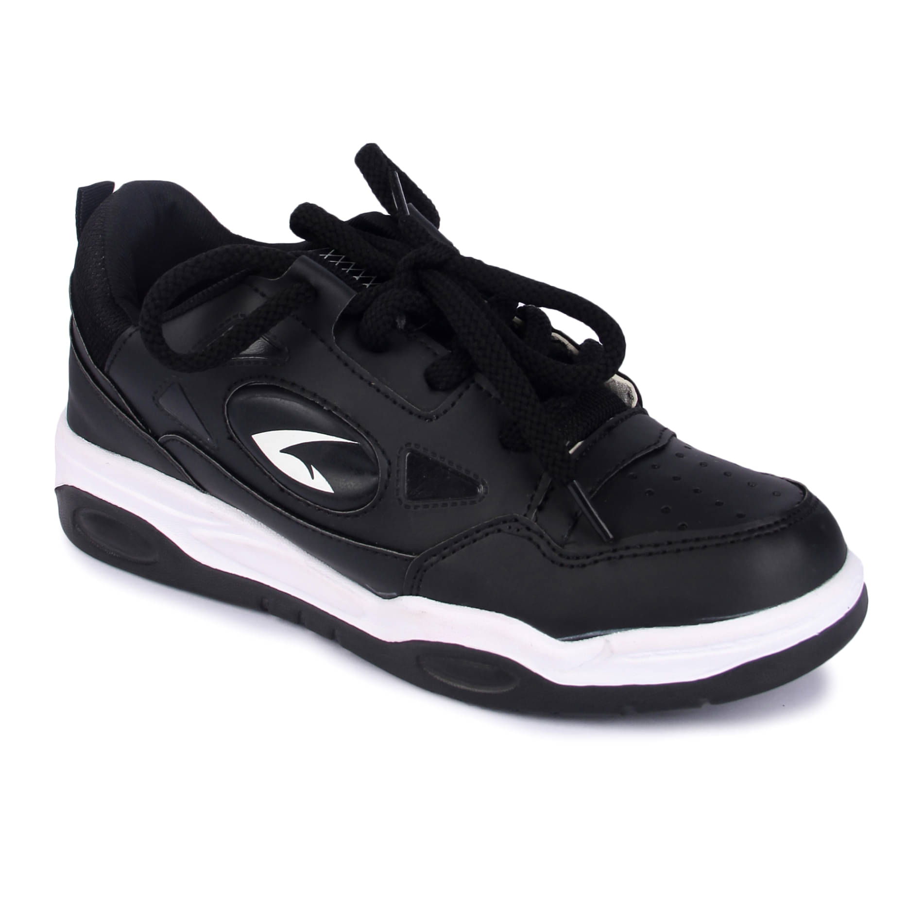     			AIRCON OGIE Black Men's Sneakers