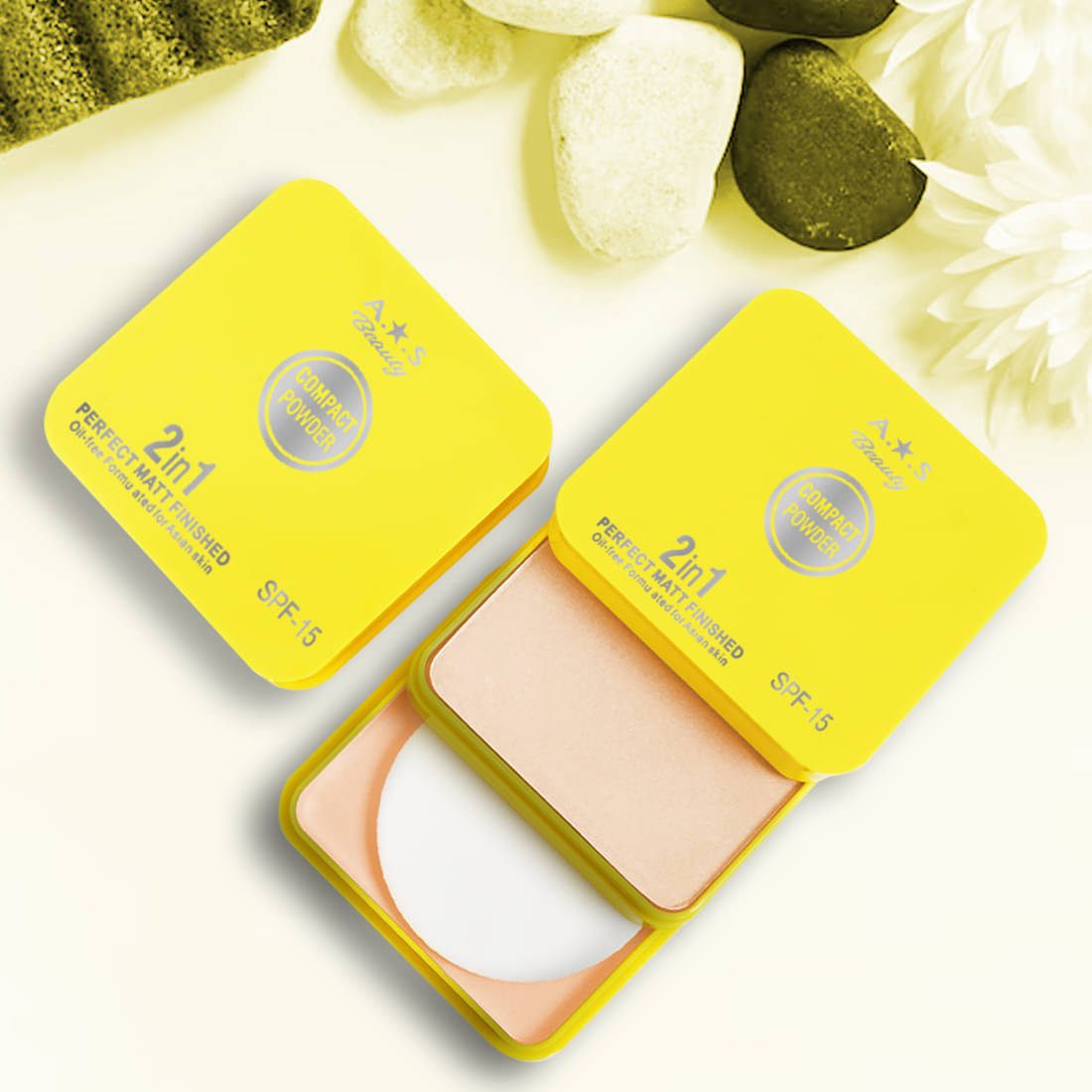     			Adbeni Pressed Powder Light SPF 15 20 g