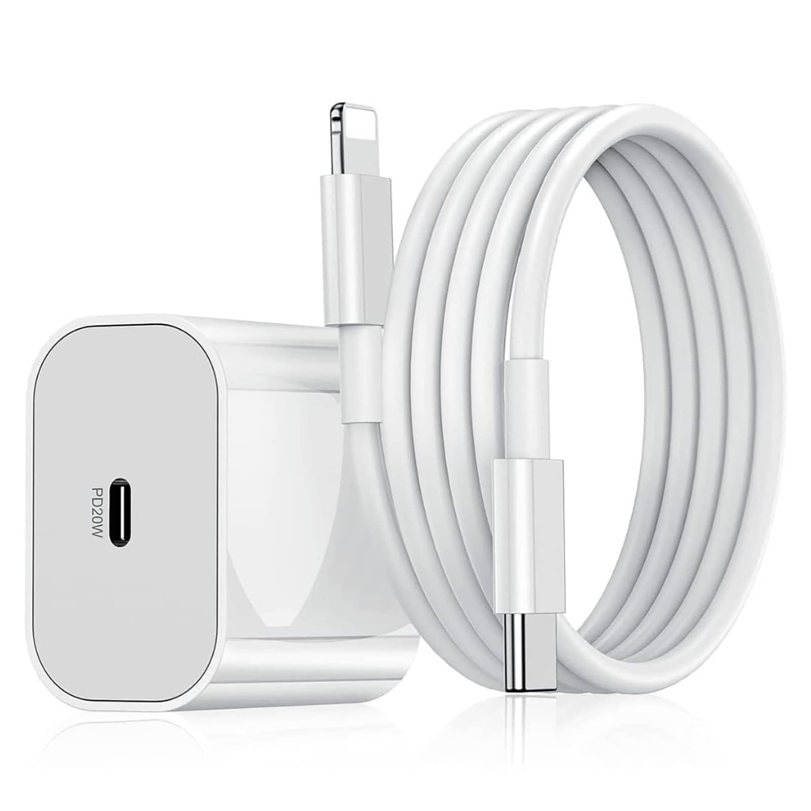     			PD 20W Power Delivery Original Fast Charger with USB-C to Lightning Cable for iPhone 14/14Plus/14Pro/14Pro max 13/13Pro/13Pro max 12/12Pro/12/11/X/Xr Series