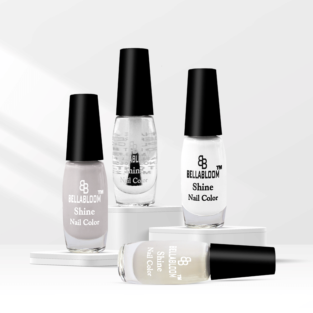    			BELLABLOOM Multi Glossy Nail Polish 40 ( Pack of 4 )