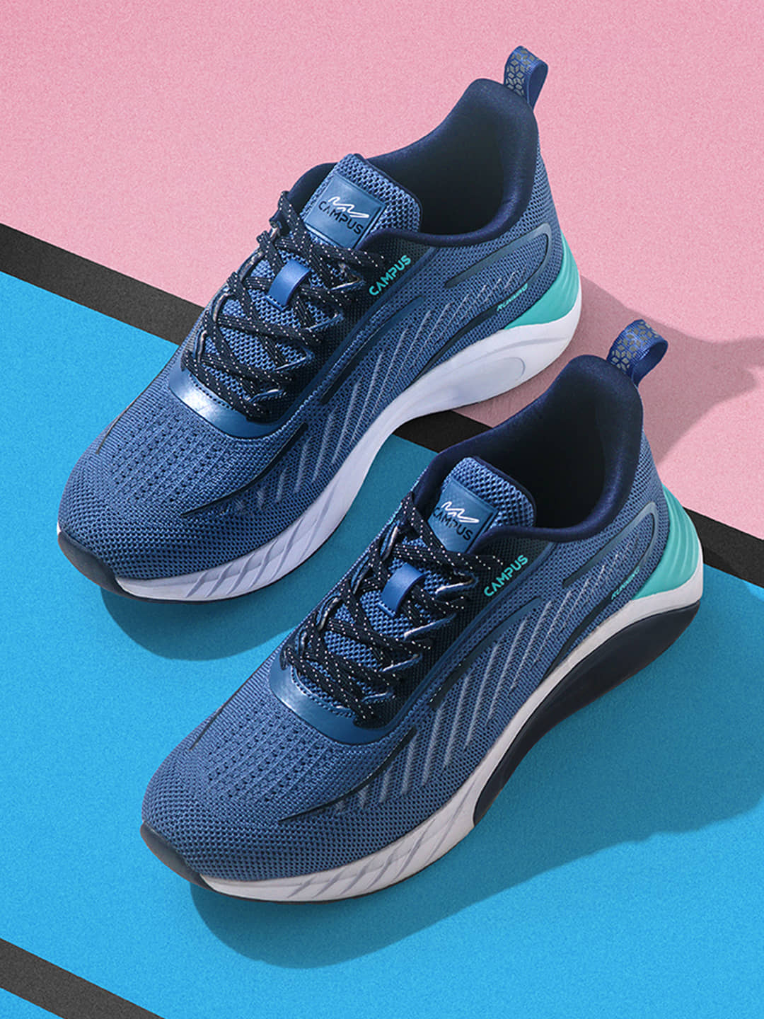 Abacus Shoes Campus Sports Shoes Men Campus ABACUS Blue Men's