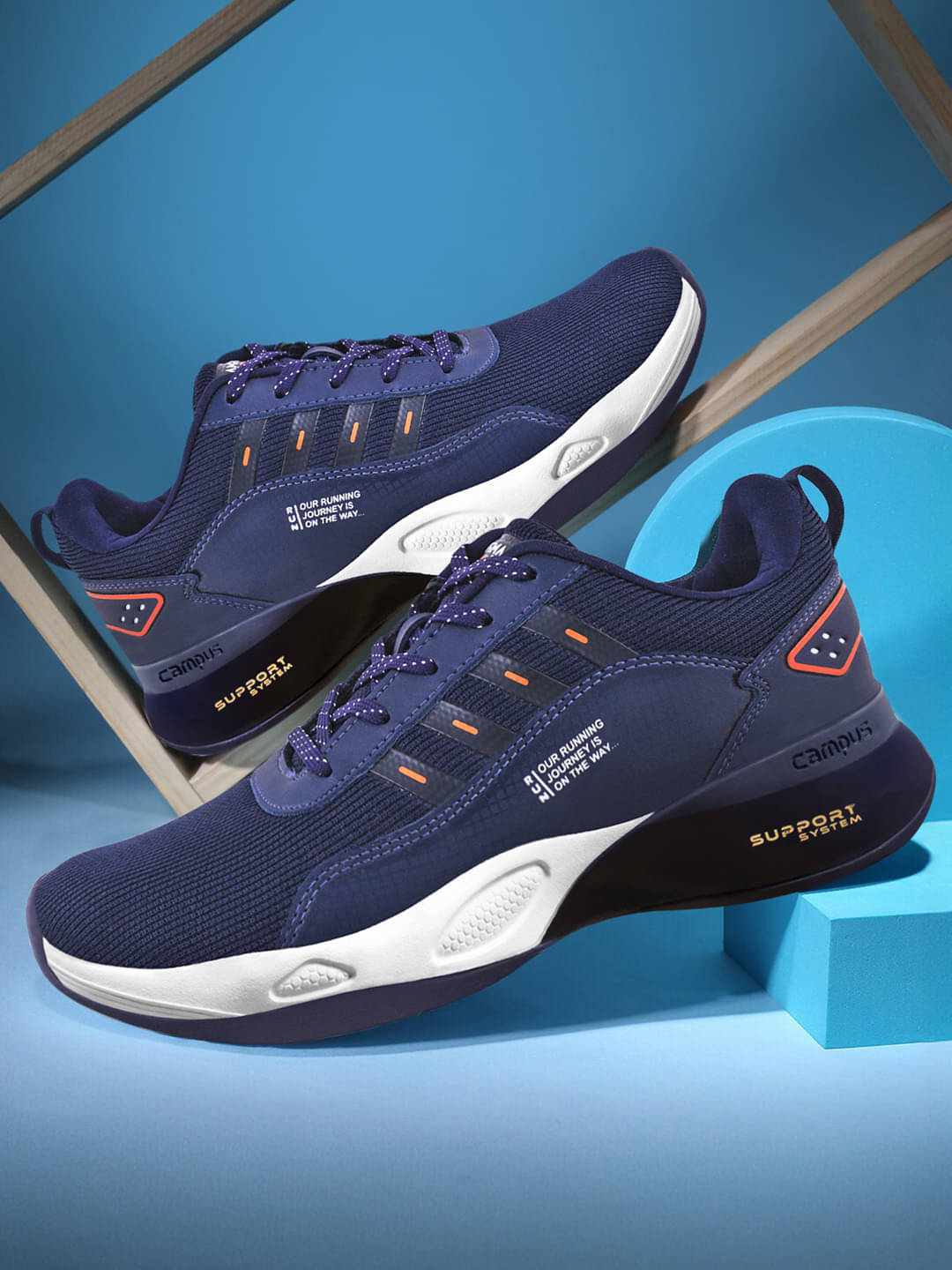 Campus TERMINATOR (N) Navy Men's Sports Running Shoes Campus TERMINATOR (N) Navy Men's Sports Running Shoes