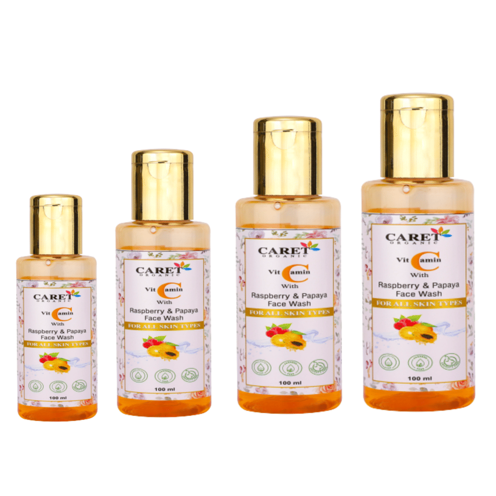     			Caret Organic - Deep Nourishment Face Wash For All Skin Type ( Pack of 4 )