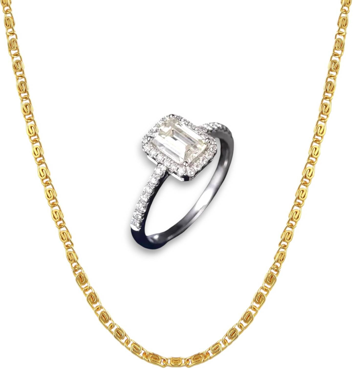 Charms Gold Plated Chain ( Set of 2 ) Charms Gold Plated Chain ( Set of 2 )