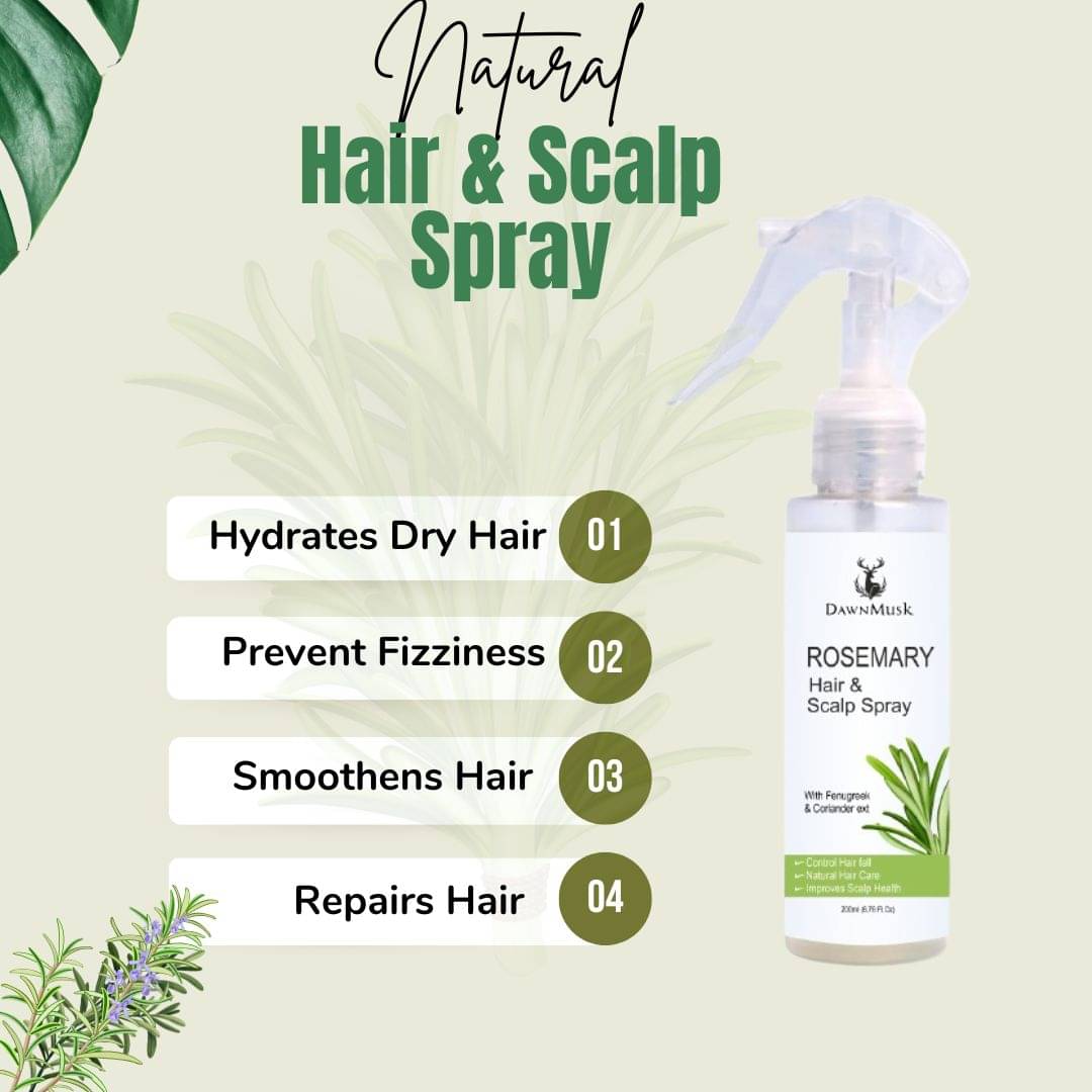     			DawnMusk Hair Serum 200 g