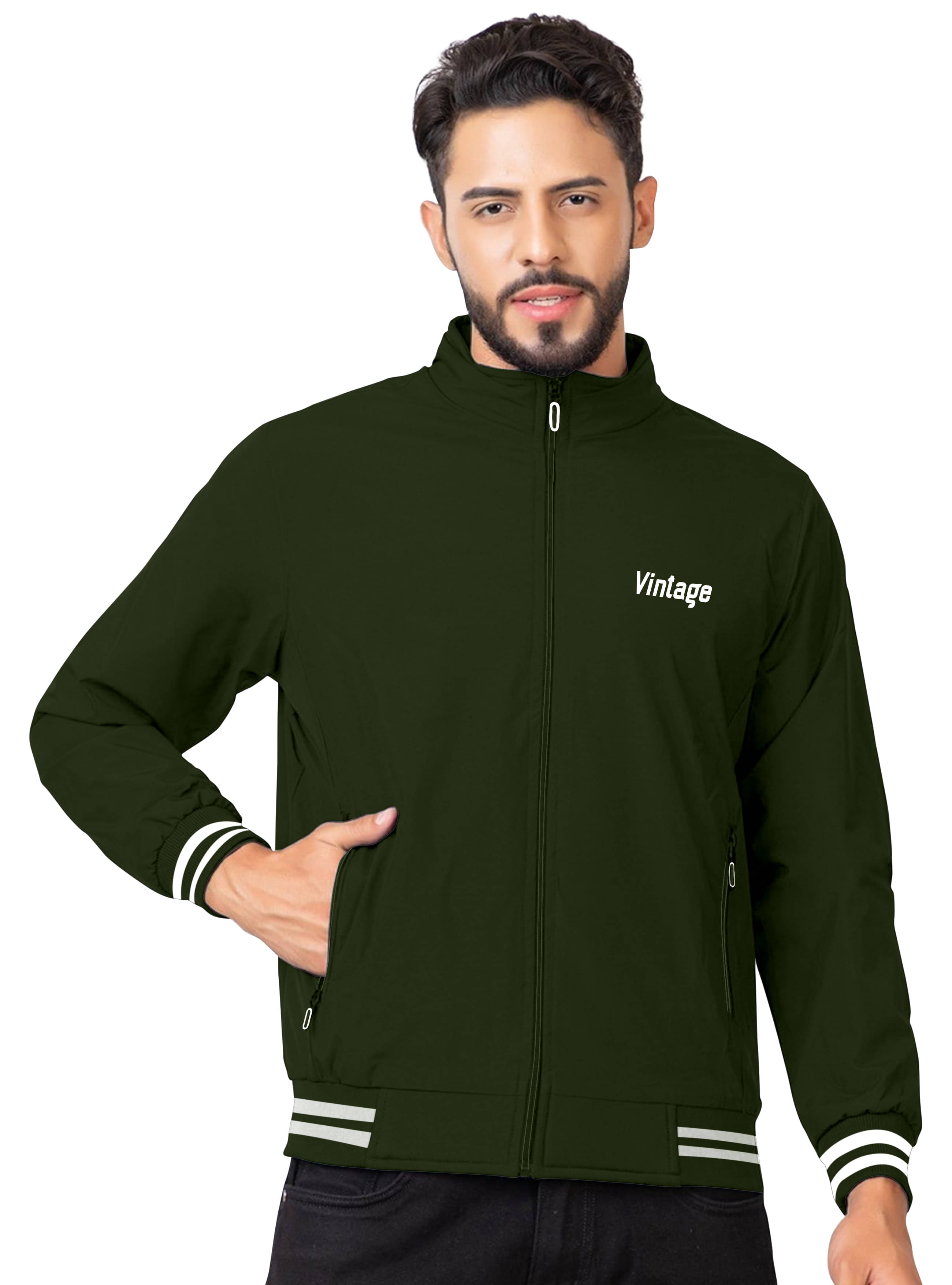 FTX Polyester Men's Casual Jacket - Olive ( Pack of 1 )     			FTX Polyester Men's Casual Jacket - Olive ( Pack of 1 )