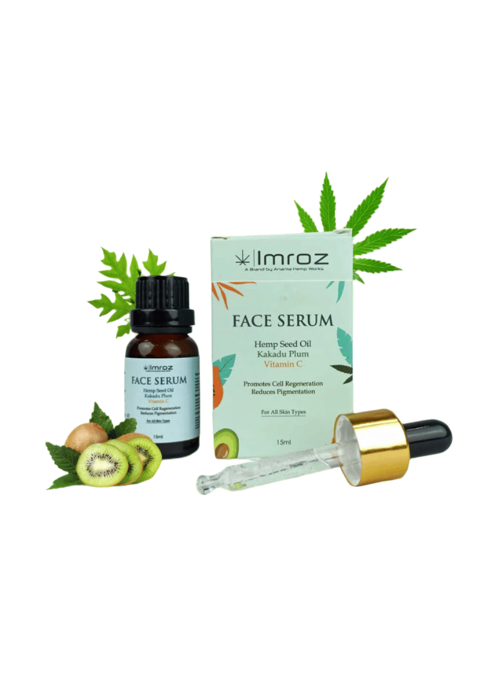 IMROZ Face Serum Vitamin E Daily Care For All Skin Type ( Pack of 1 ) IMROZ Face Serum Vitamin E Daily Care For All Skin Type ( Pack of 1 )