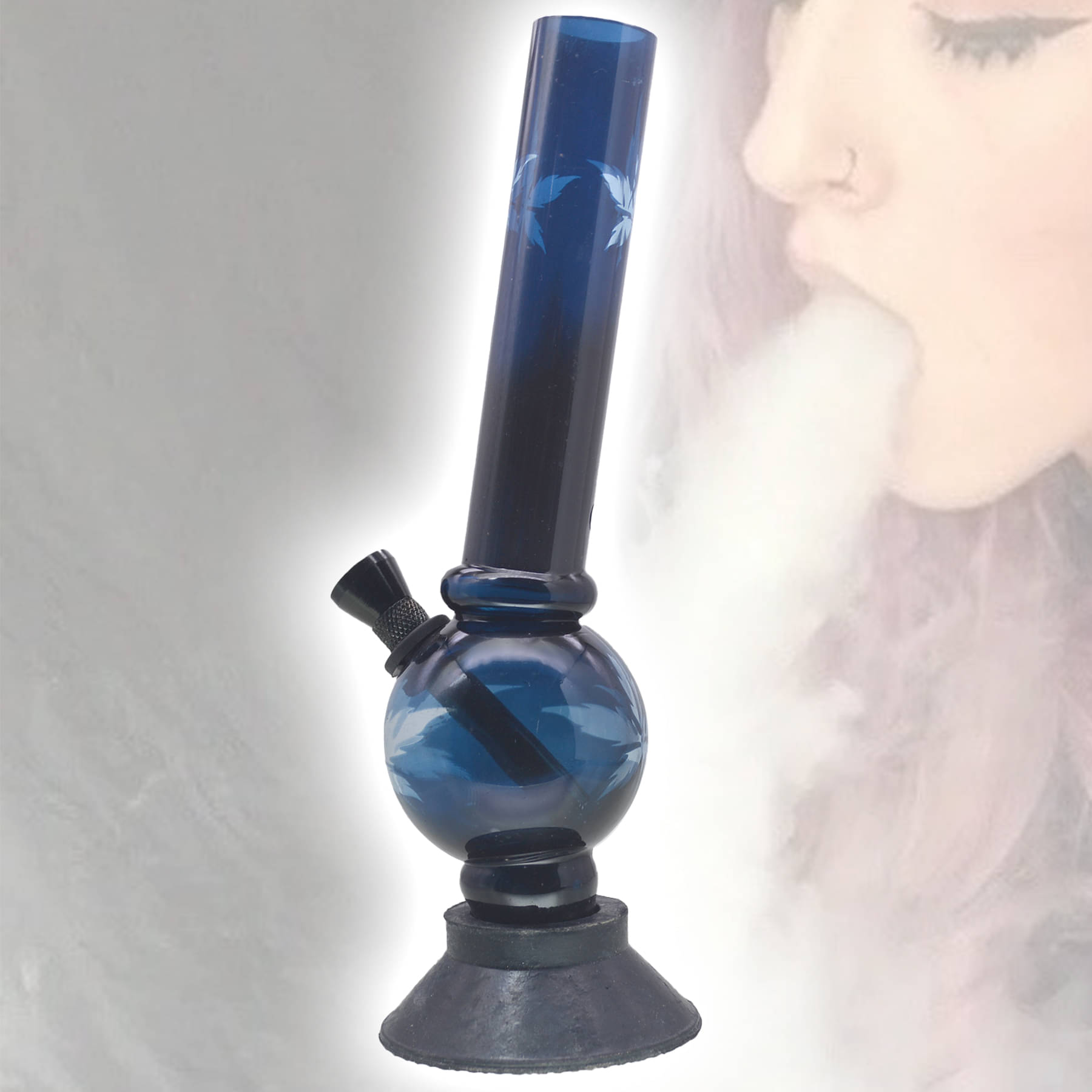     			JMALL Multicolour 20 cm Acrylic Bong - Pack of 1